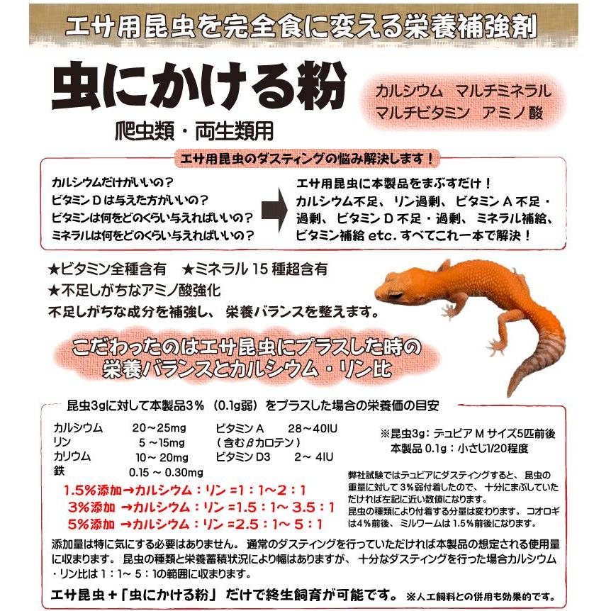 送料無料・KBファーム】爬虫類・両生類用 エサ用昆虫を完全食に変える