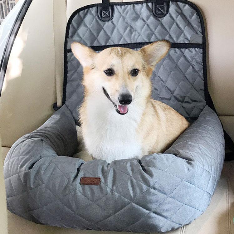 ドライブボックス ペット ドライブ 小型犬 キャリーバッグ お出かけ ペット用品 犬用 ペットキャリー 中型犬 カーシート 車用 旅行 ドライブシート 送料無料 |  | 10