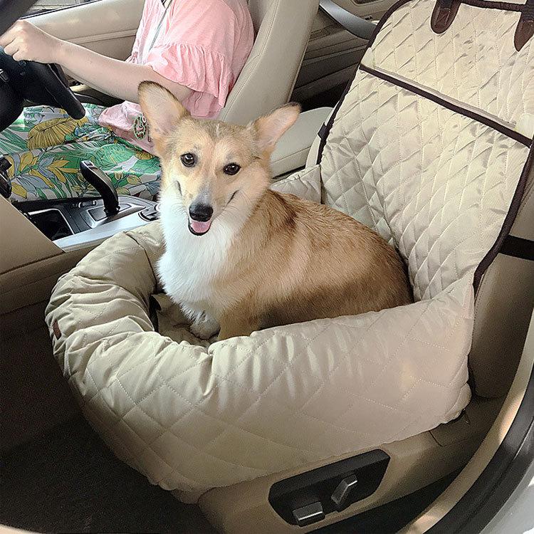 ドライブボックス ペット ドライブ 小型犬 キャリーバッグ お出かけ ペット用品 犬用 ペットキャリー 中型犬 カーシート 車用 旅行 ドライブシート 送料無料 |  | 04