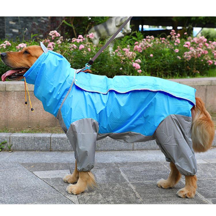 大型犬向け 撥水 防水加工 レインコート |  | 01