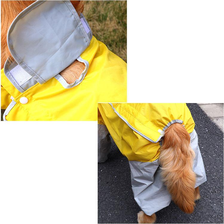 大型犬向け 撥水 防水加工 レインコート |  | 06