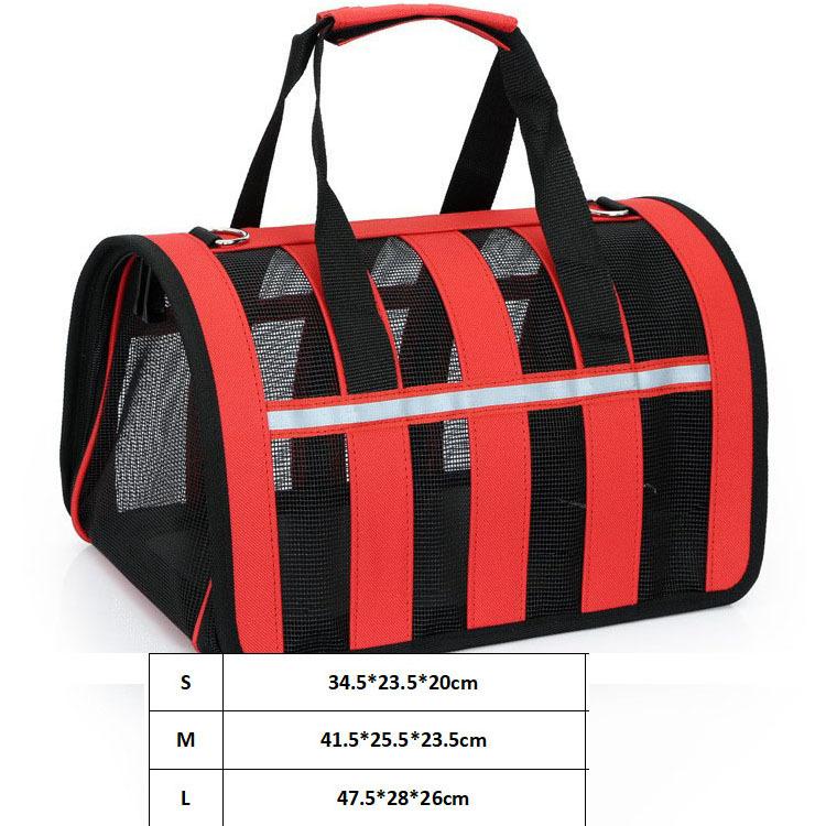 犬 キャリーケース キャリーバッグ キャリーケース 猫 小型犬 キャリーバッグ 犬 猫 通気性 通院 アウトドア レジャー 手提げ 避難 防災 旅行 軽量 犬用 |  | 06