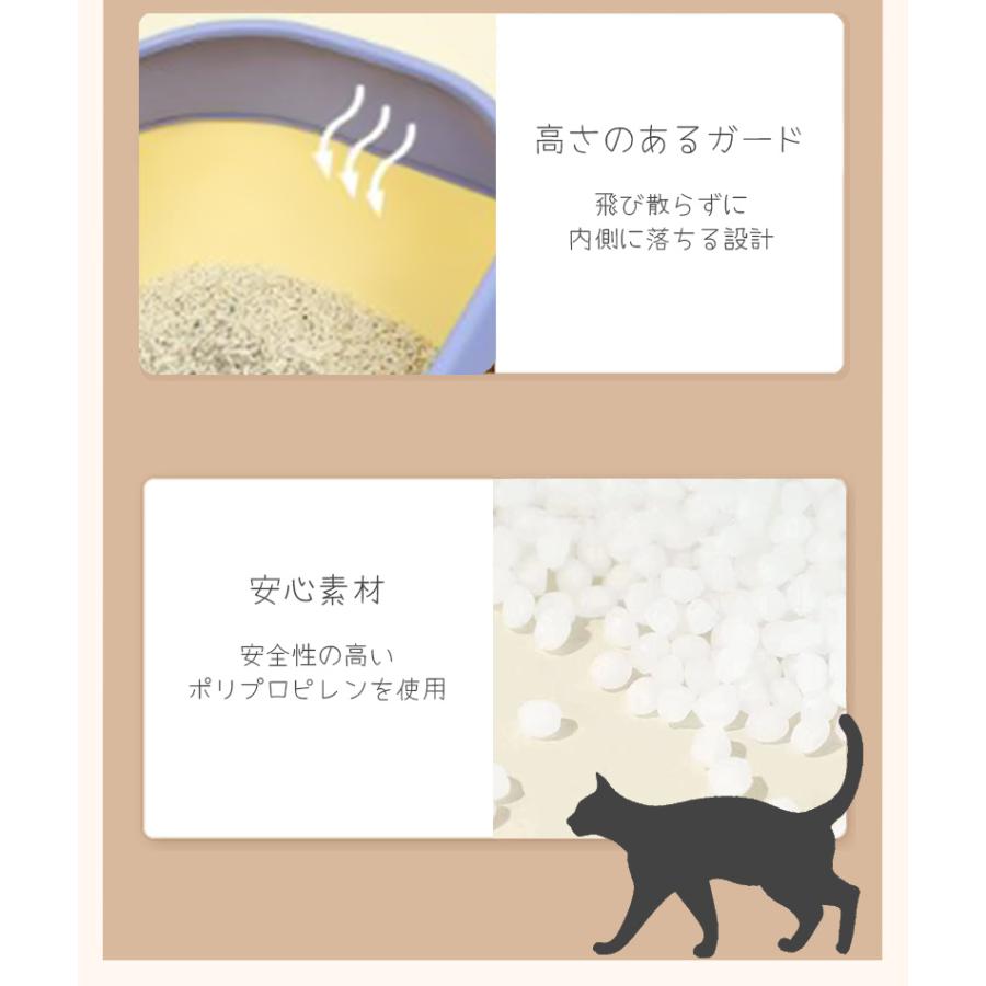 ペット用品 猫トイレ カラフル 小さめ 大きめ Petifam カラフル
