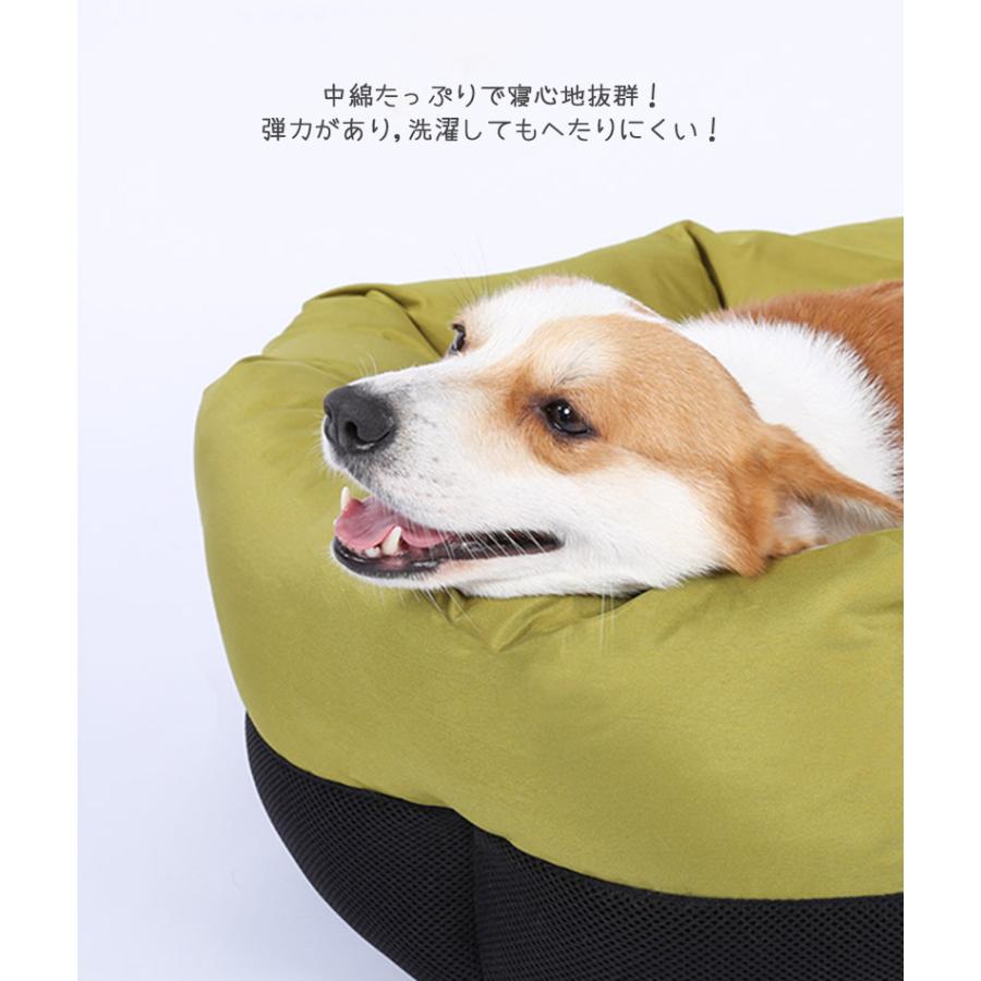 ペット用品 犬 ベッド 防水 撥水 アウトドア M-PETS ハバナバスケット Mの画像