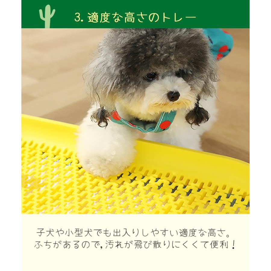 犬 マーキングポール付き トイレトレー Petifam オアシスドッグ 犬 マーキングポール付き トイレトレー Petifam オアシスドッグ