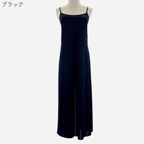 スリップ ペチコート ロング ワンピース インナーワンピース インナー 
