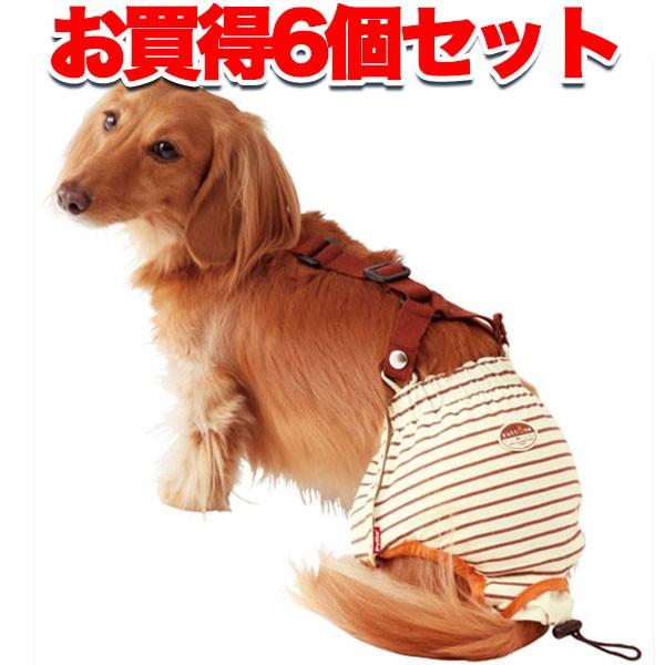 犬 トイレ用品 おむつ 6個セット1個お得 ペティオ zuttone ずっとね 老犬介護用 おむつパンツK M シニア 小型犬 ミニチュアダックス