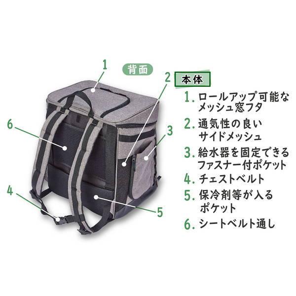 Add.Mate 犬用リュックキャリー 布地 アドメイト ハグムードッグ