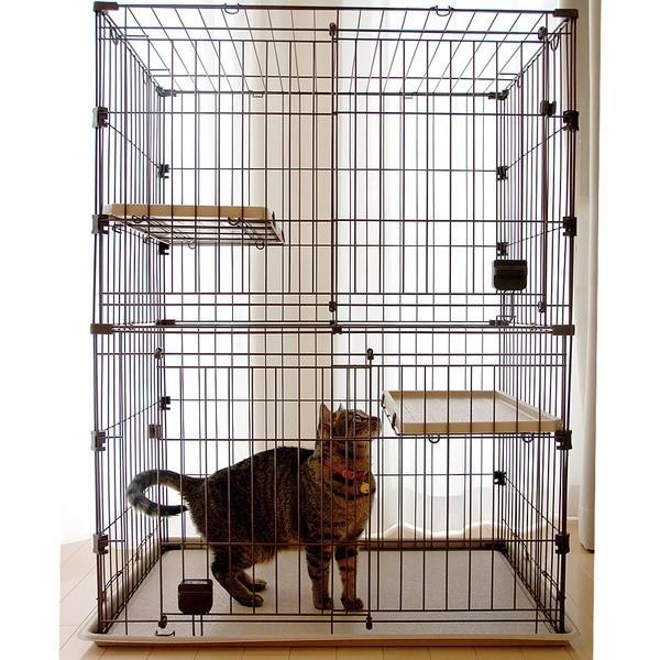 Petio（ペティオ） 猫 キャットハウス Petio PMJ キャットサークル 2段