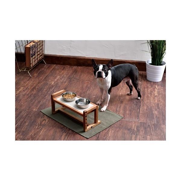 ペティオ porta ウッディドッグホーム Porta 犬 食器台 テーブル