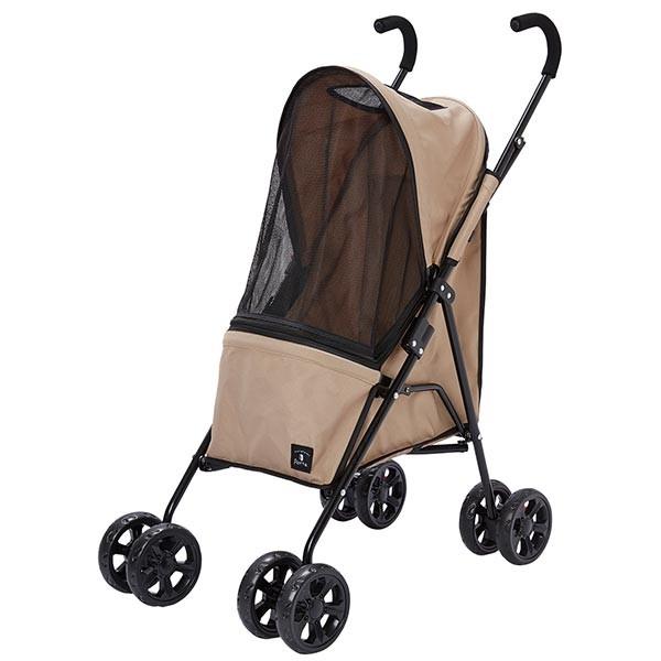 犬用キャリー カート ペティオ Petio Porta ポルタ ドッグコンパクトウォーカー 軽量 コンパクト ベージュ ：約 cm 内寸 外寸 幅27