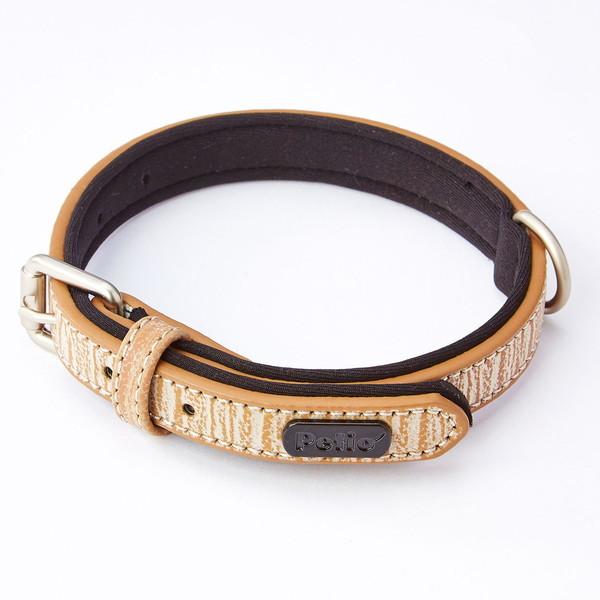 Petio（ペティオ） 犬用首輪 超小型犬用 フラッシュカラー SS レザー