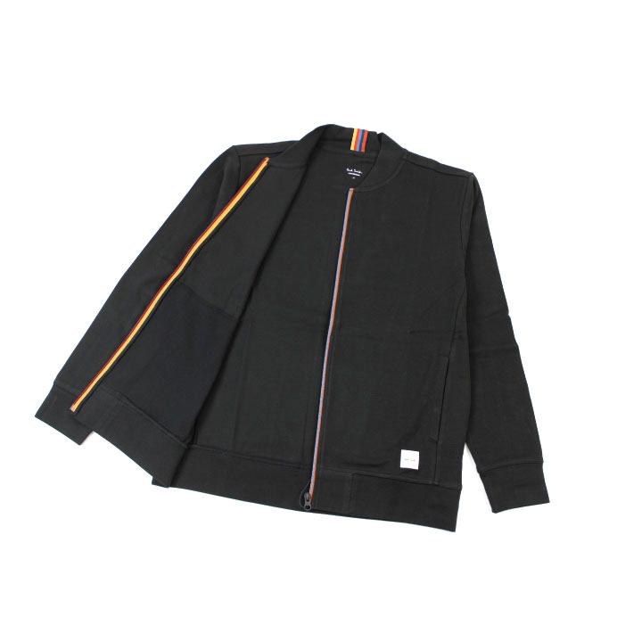 Paul Smith ポールスミス メッシュ ブルゾン ジャケット 黒 中古・古着通販】PAUL SMITH (ポールスミス) ジッパーメッシュ