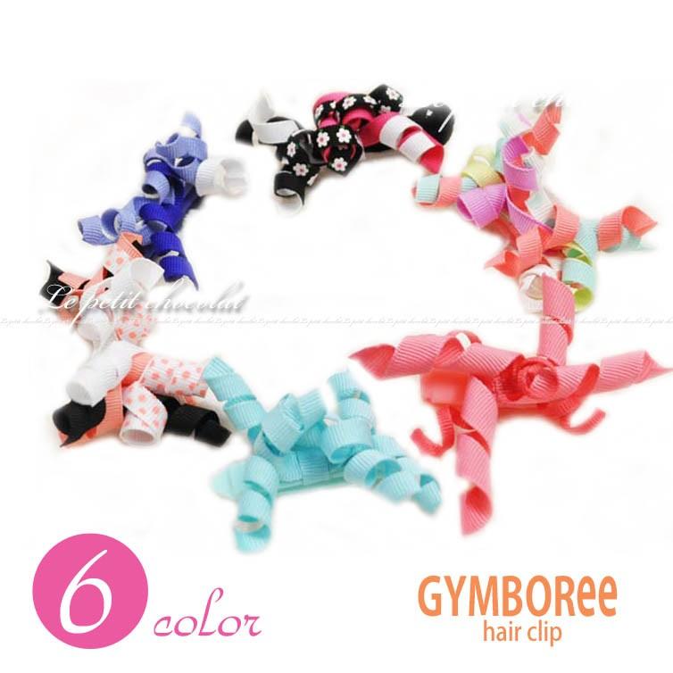 ジンボリー ヘアクリップ ヘアーアクセサリー ヘアピン 子供