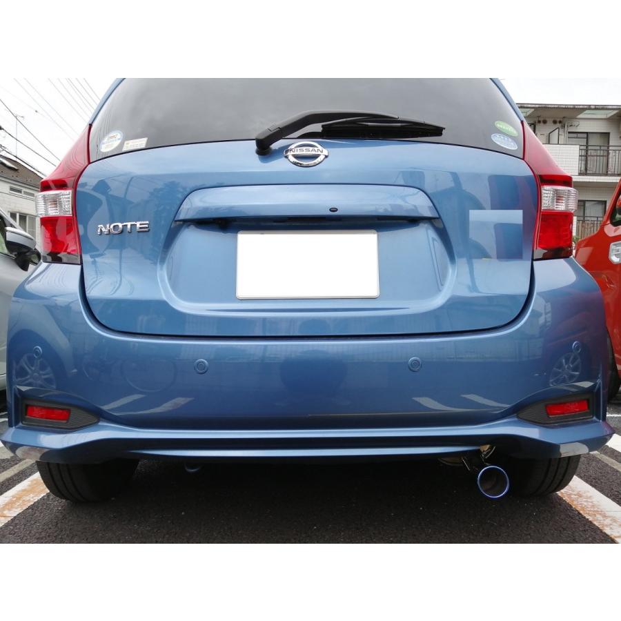 NOTE E12 e-power 専用 チタンカラー マフラーカッター ノート パーツ