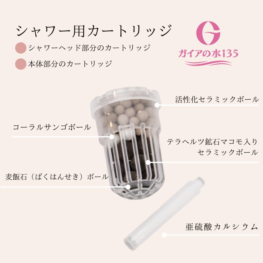 ガイアの水 シャワーヘッド ガイアの水135浄水シャワー 正規代理店
