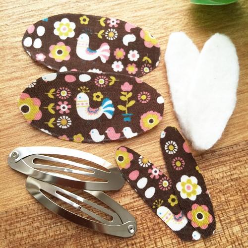 くるみパッチンどめ 楕円5cm 制作キット ハンドメイド パッチンピン 小鳥さん R05 101 Kit Petit Garage 通販 Yahoo ショッピング