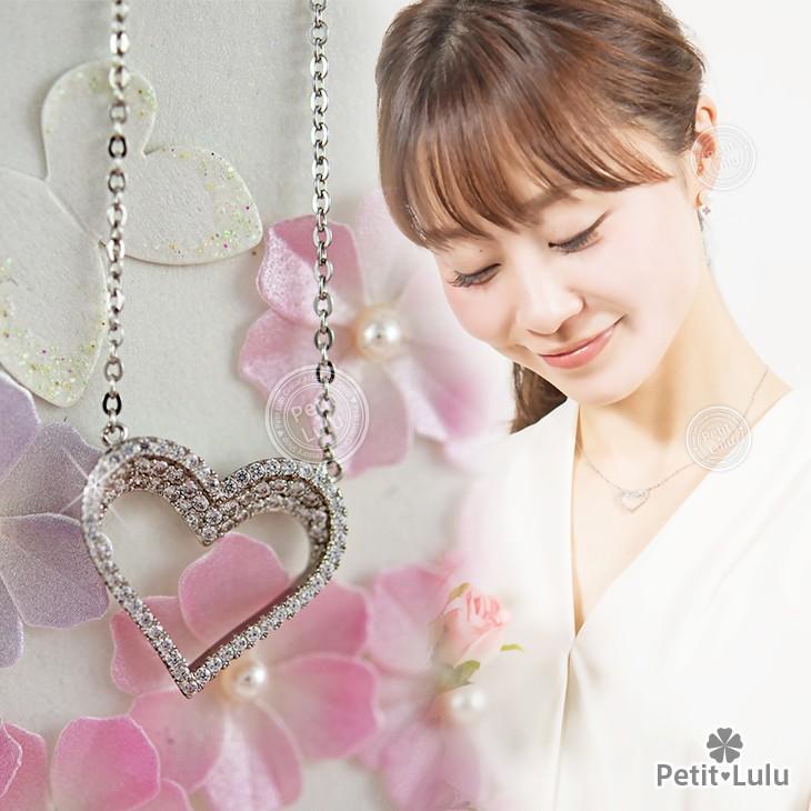 Petit Lulu（プチルル） ネックレス レディース ダイヤCZ 女性 彼女 