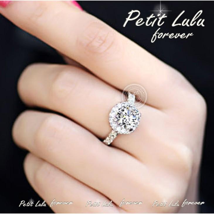 Petit Lulu 指輪 レディース リング エタニティーリング 輝き1.8 Petit Lulu 指輪 レディース リング エタニティーリング 輝き1.8