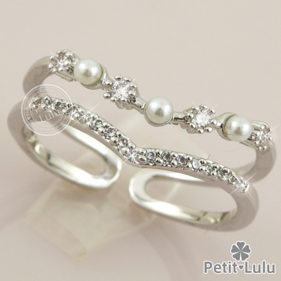 『真由美』　K18　パール&ルビーリング　12号 K18/Pt「ルビー ジェマ」リング｜【オレフィーチェ】Orefice