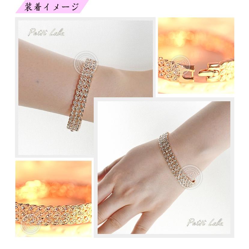 Petit Lulu（プチルル） ブレスレット レディース 重ね付けバングル