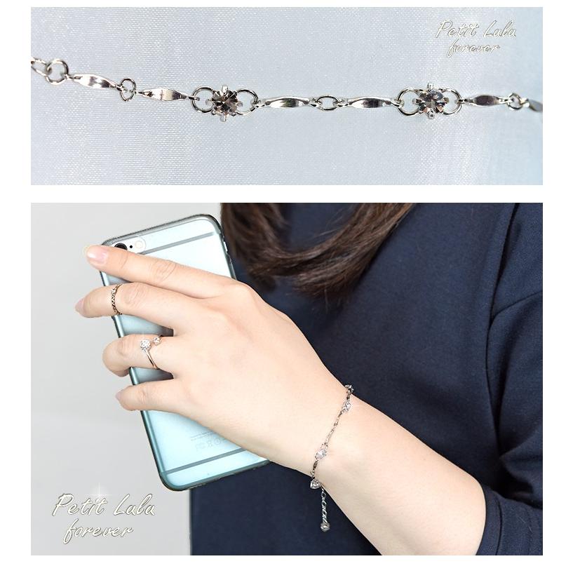 Petit Lulu（プチルル） ブレスレット レディース スワロフスキー