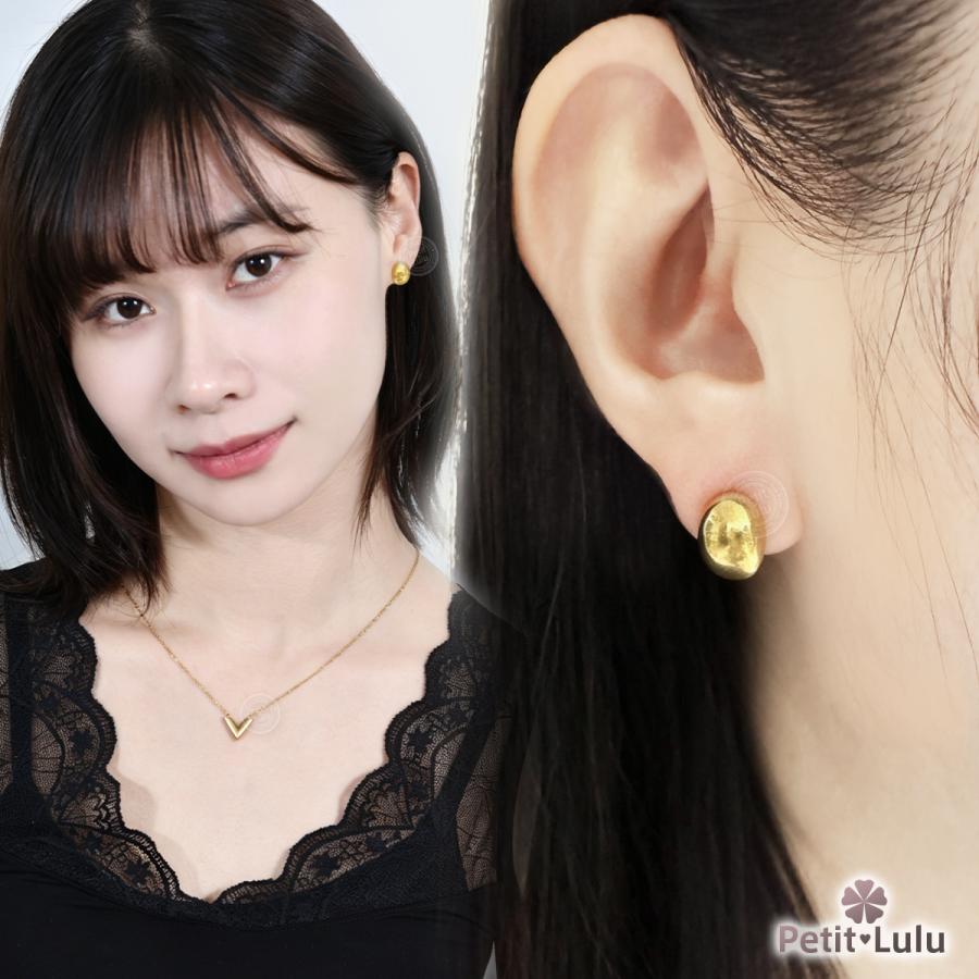 Petit Lulu（プチルル） ピアス レディース つけっぱなし サージカル