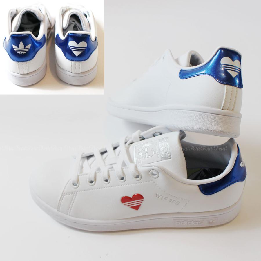 Adidas アディダス オリジナルス 限定赤ハート スタンスミス Stan Smith ロイヤルブルー H Adidash リクエスト型ショップ プチ プチ 通販 Yahoo ショッピング