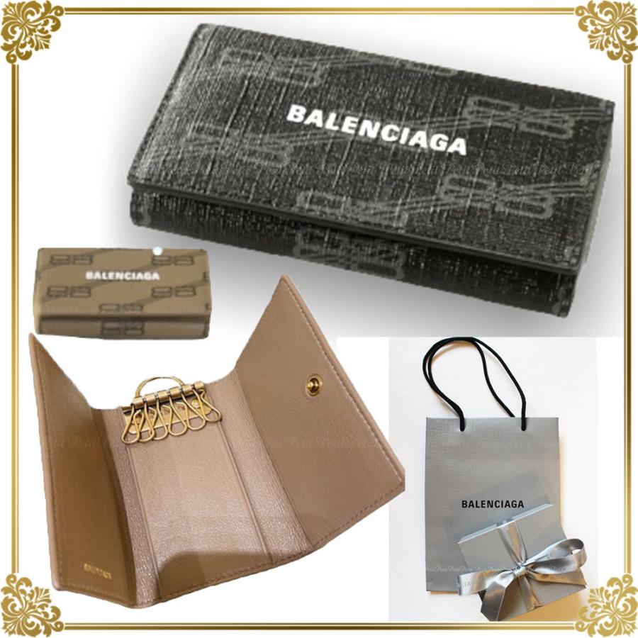BALENCIAGA　バレンシアガ CASH BB monogram BB モノグラム ロゴ 6連フック付きキーケース 新品　正規品  :BALENCIAGA-F-BBMkey2206:リクエスト型ショップ プチ・プチ - 通販 - Yahoo!ショッピング