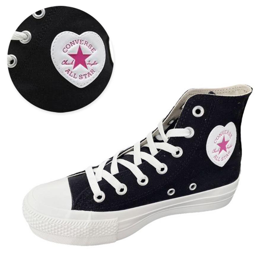 Converse AS HEARTPATCH PLTS HI オールスター PLTS ハートパッチ HI ブラック　黒　31308550　厚底  :converse31308550:リクエスト型ショップ プチ・プチ - 通販 - Yahoo!ショッピング