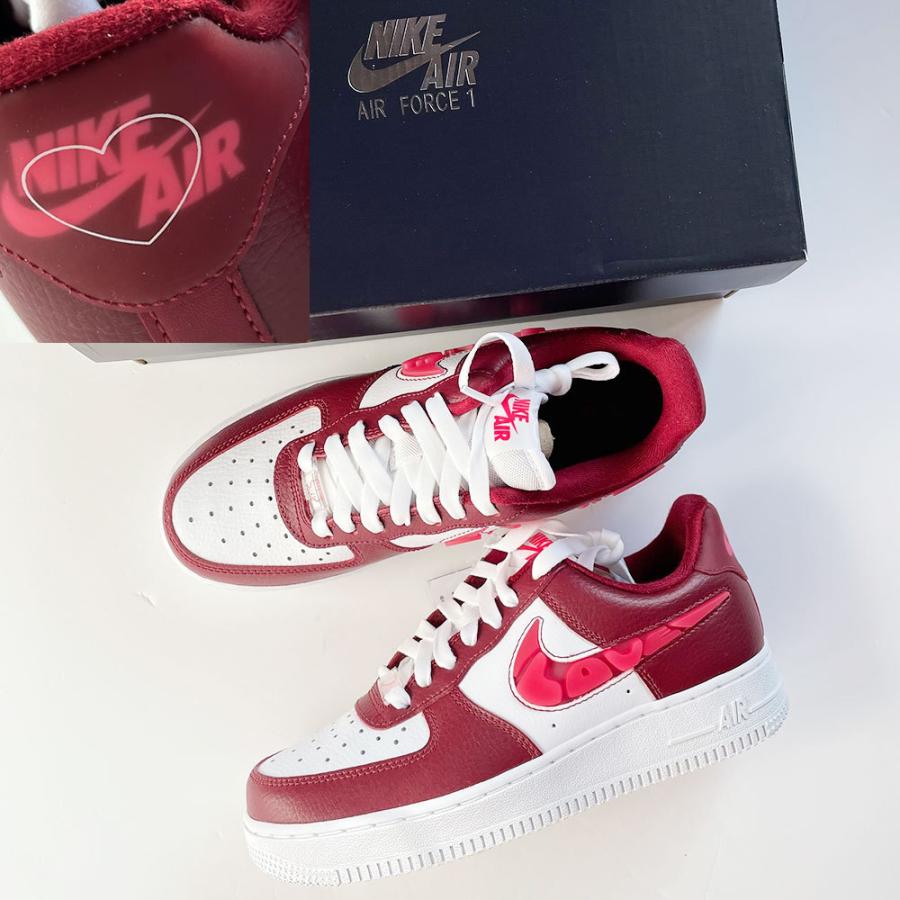 Nike ナイキ Air Force 1 07 Se ナイキ エア フォース 1 ハート Love バレンタイン Wcv84 600tred Sirnr ブラウン Nikewcv84 600 リクエスト型ショップ プチ プチ 通販 Yahoo ショッピング