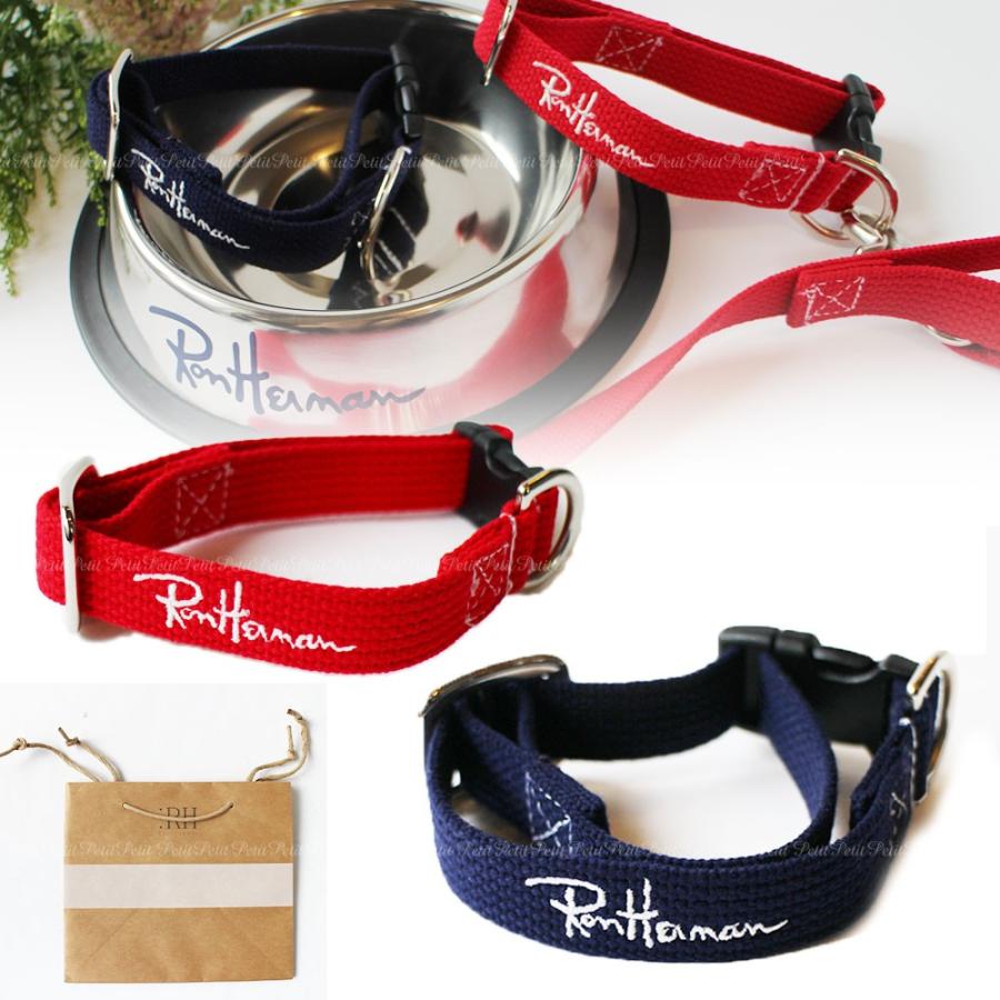 Ronherman ロンハーマン ドッグ用首輪 ドッグカラー ロゴ入り ギフト Rhpetdogcol リクエスト型ショップ プチ プチ 通販 Yahoo ショッピング