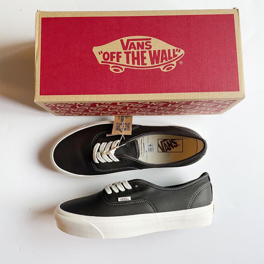 VANS ヴァンズ Authentic オーセンティック44DX レザー Anaheim Factory Collection ブラック ECO LEA CHOCO VN0A5KX4CHC