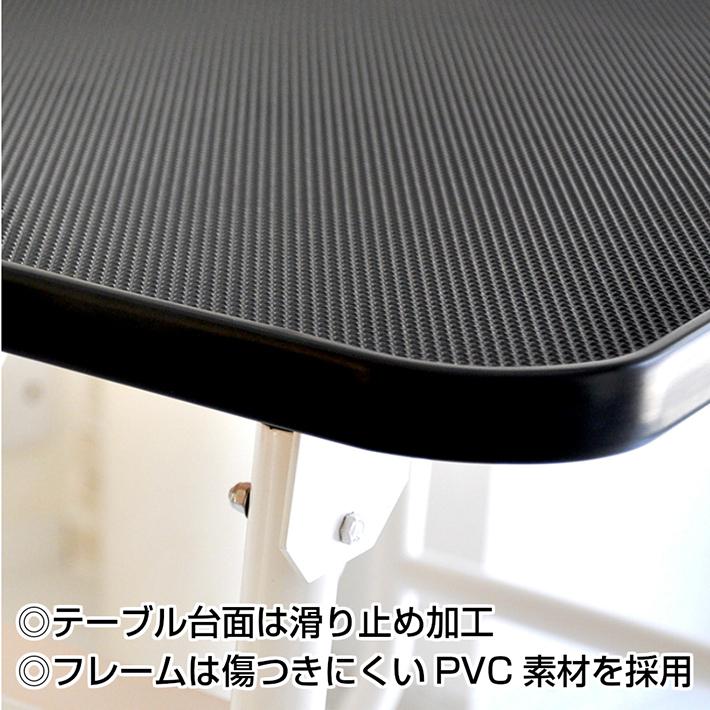 Petit ruban トリミングテーブル BW86-89 台面ブラック 足