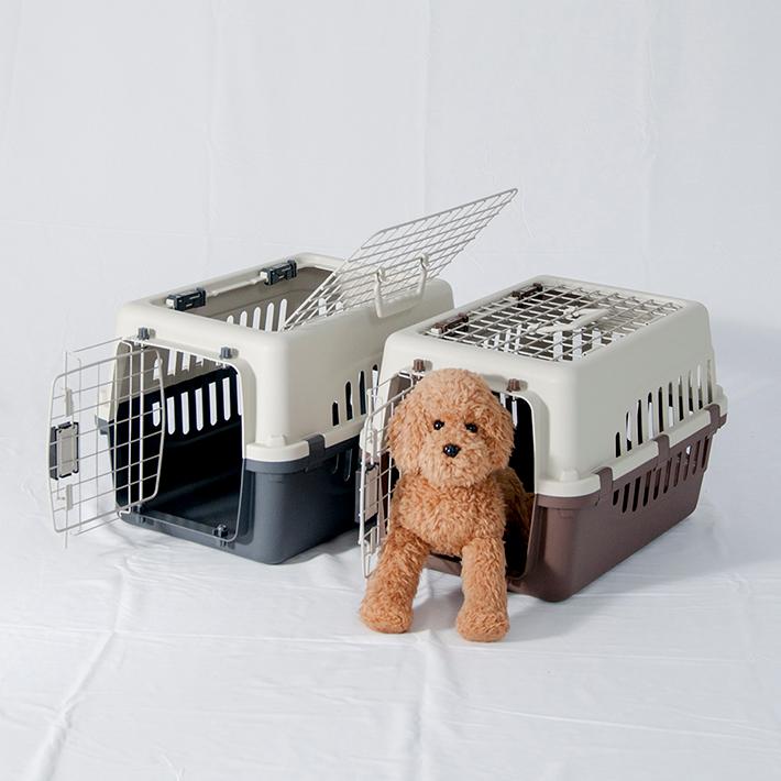 Petit ruban（プチリュバン） ペットキャリー DX50 ダブルドア 軽量 犬