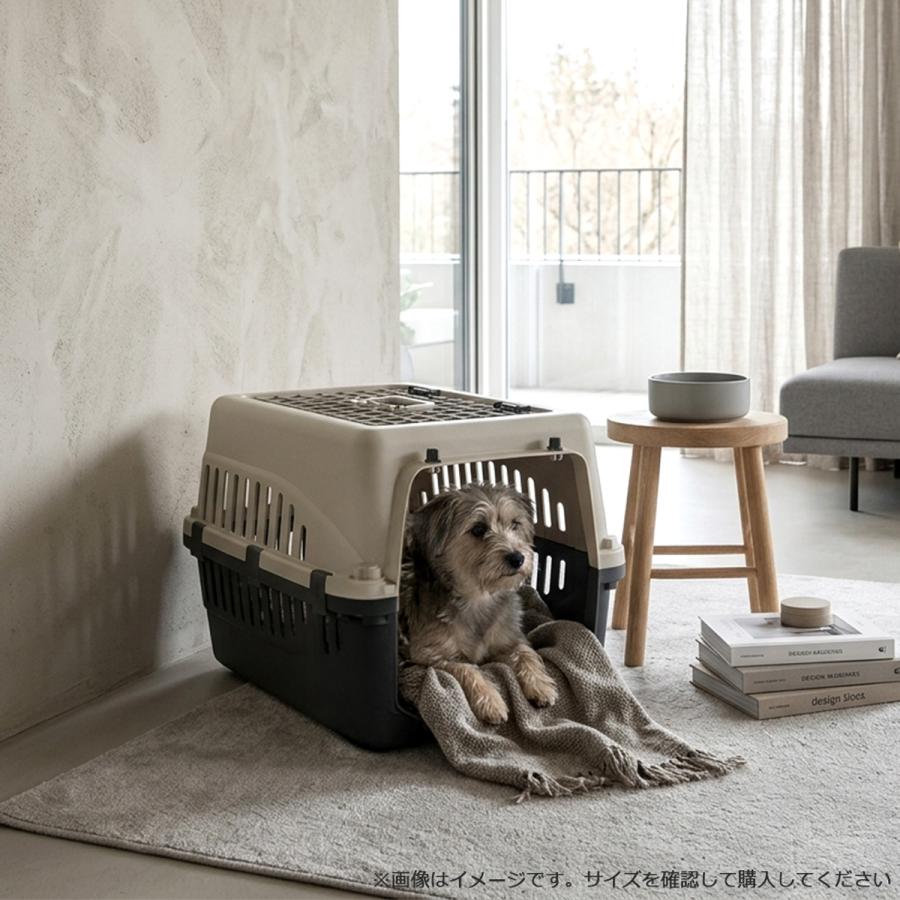 Petit ruban（プチリュバン） ペットキャリー DX50 ダブルドア 軽量 犬