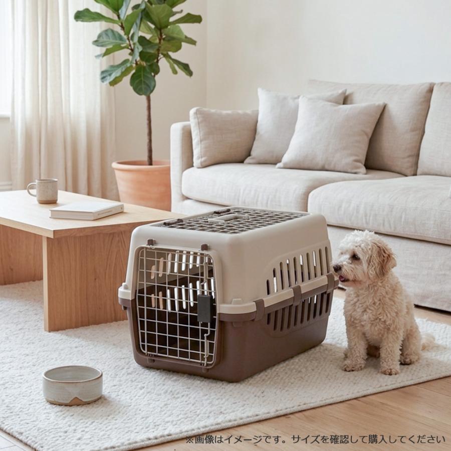 Petit ruban（プチリュバン） ペットキャリー DX50 ダブルドア 軽量 犬