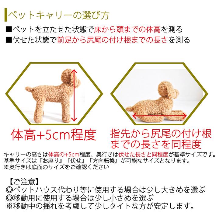 Petit ruban（プチリュバン） ペットキャリーDX60 L 犬 小型犬