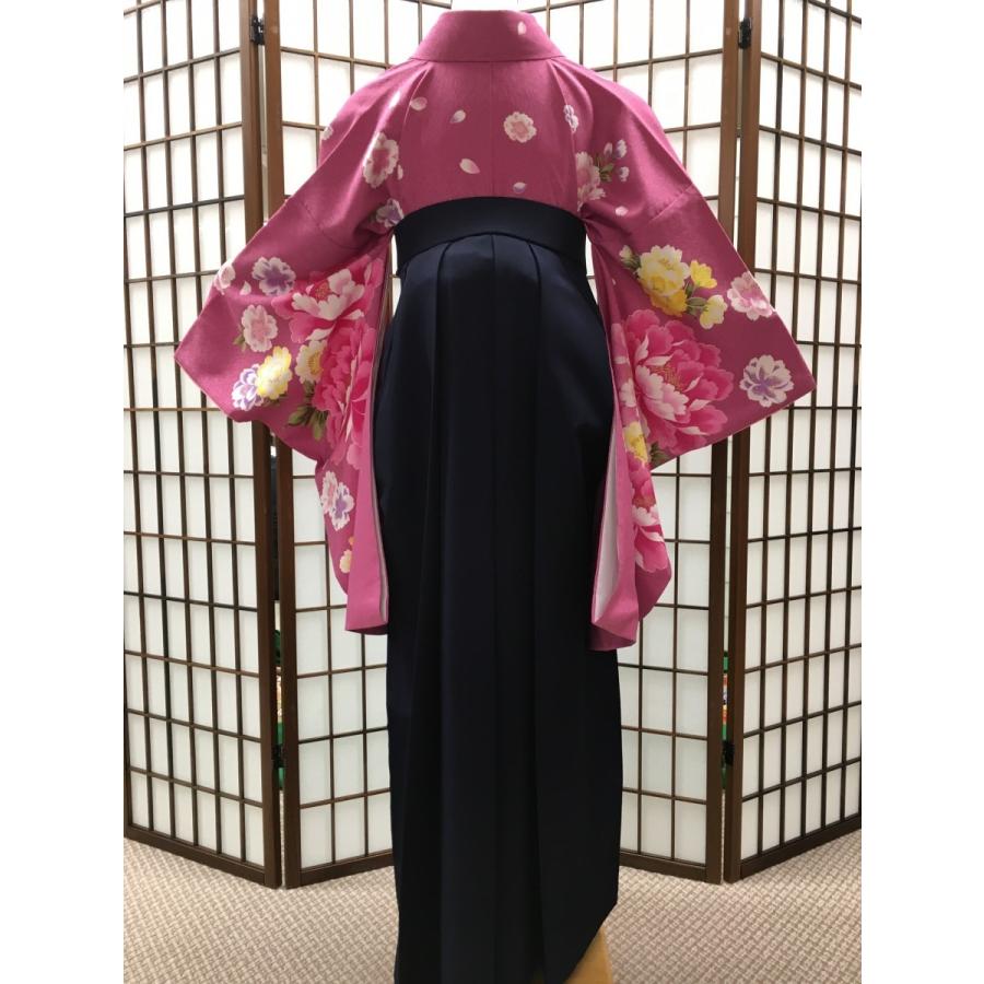 最終値下げ^_^ 袴セット　卒業式　小さめ 卒園式 袴セット 女の子 七五三 ちょっと小さめ 小紋 着物 刺繍袴 襦袢