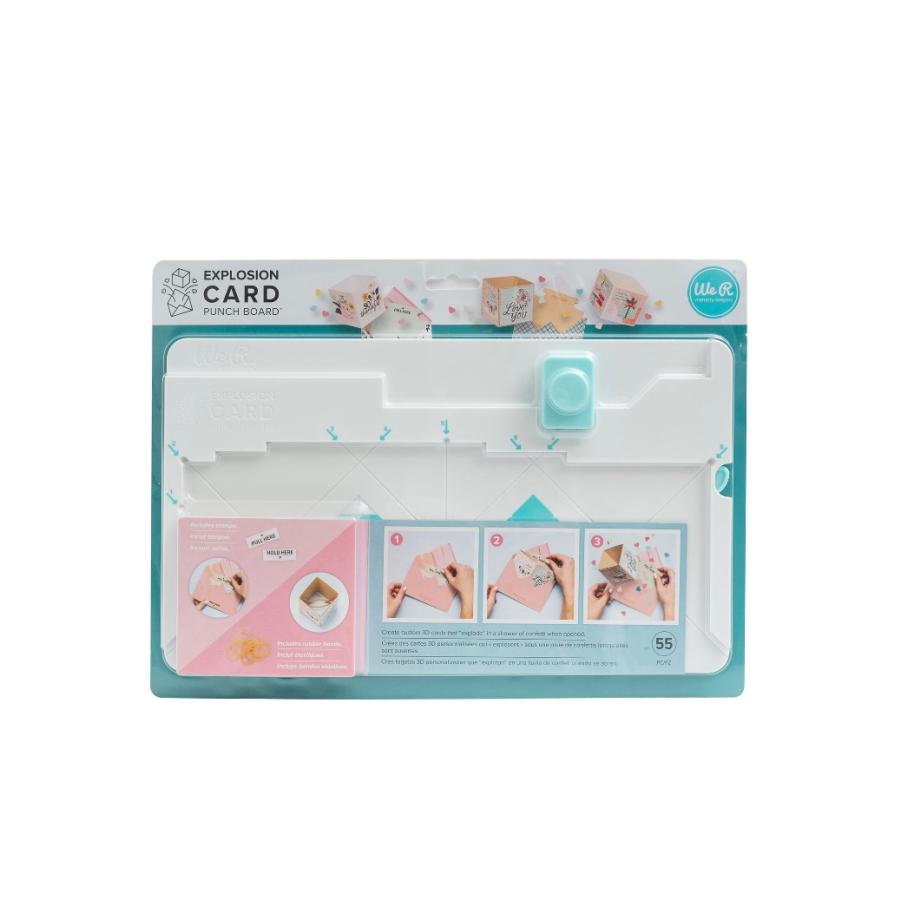 We R Memory Keepers エクスプロージョン カードボード / ペーパークラフト パンチボード スコアリングボード