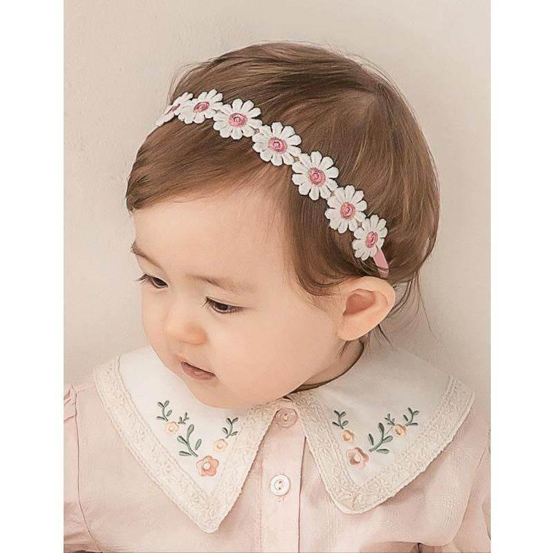 花柄ベビーバンド 赤ちゃん 女の子 ヘアバンド 髪飾り バンダナ 韓国子供服 ハーフバースデー ベビー用品 |  | 05