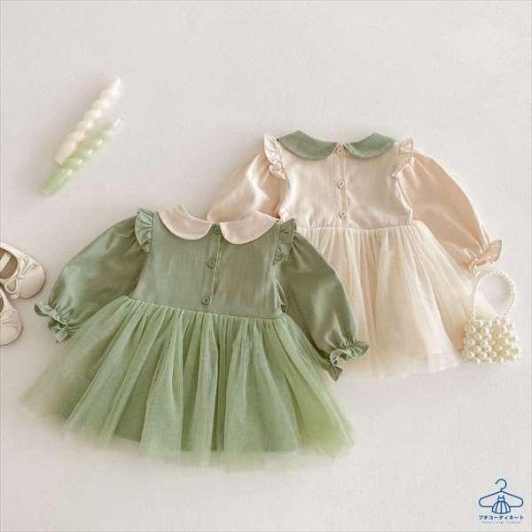 お花刺しゅうミントグリーンワンピース |  | 03