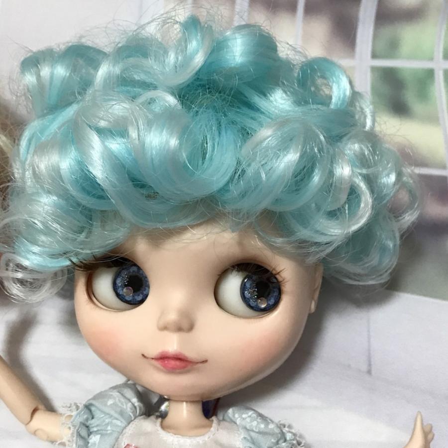 くるくる天使カール アクアホワイト ブライス ウィッグ 耐熱 ドール用 Blythe Wig Agc Aqw プティドール Chouette 通販 Yahoo ショッピング