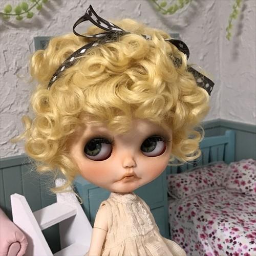 ブライス ウィッグ モヘアウィッグ 海外作家 ストレート ロング 茶