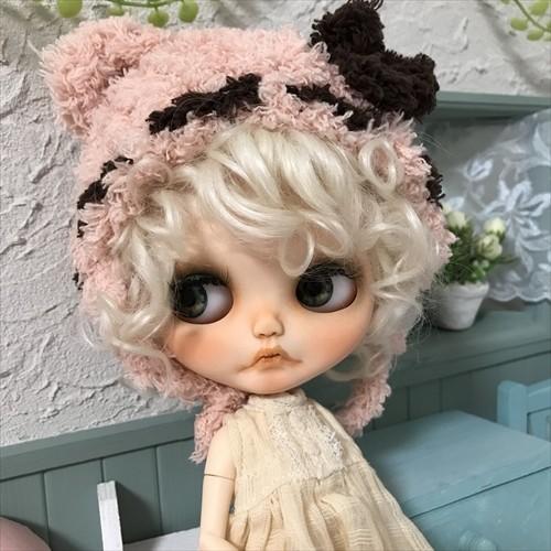 ★エンジェルモヘア　ミルクホワイト★　ブライス　ウィッグ　モヘア　ドール用　Blythe wig｜petitdollchouette