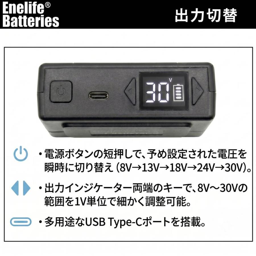BURTLE 互換 30V 2026年モデル バートル 空調服バッテリー 72Wh