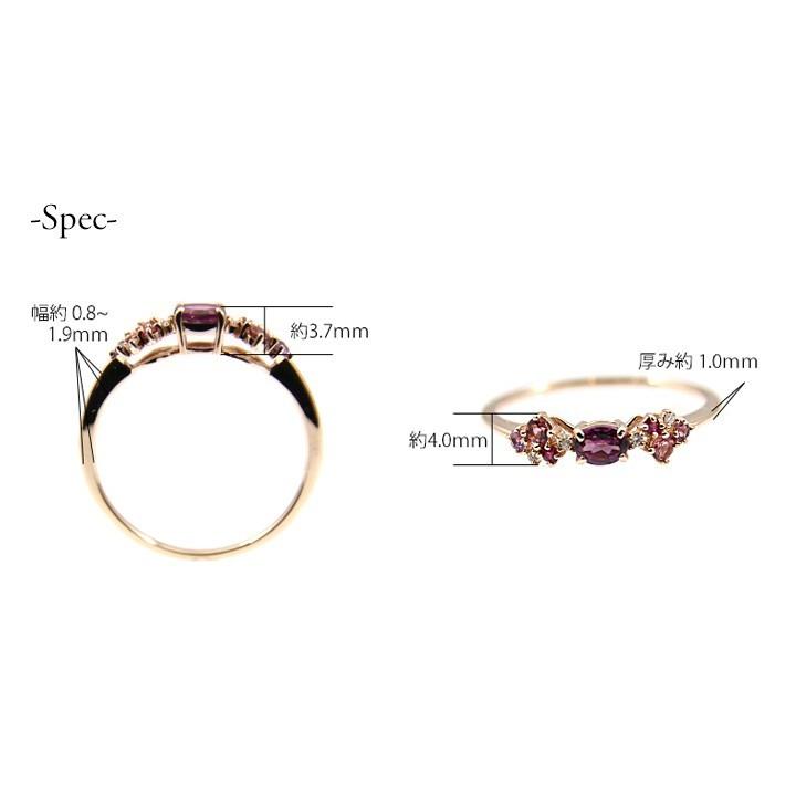 指輪 リング レディース K18  マルチカラー リング 指輪 ダイヤモンド0.02ct 華やか フラワー 花 プレゼント ギフト 記念日 可愛い 三色 送料無料の画像