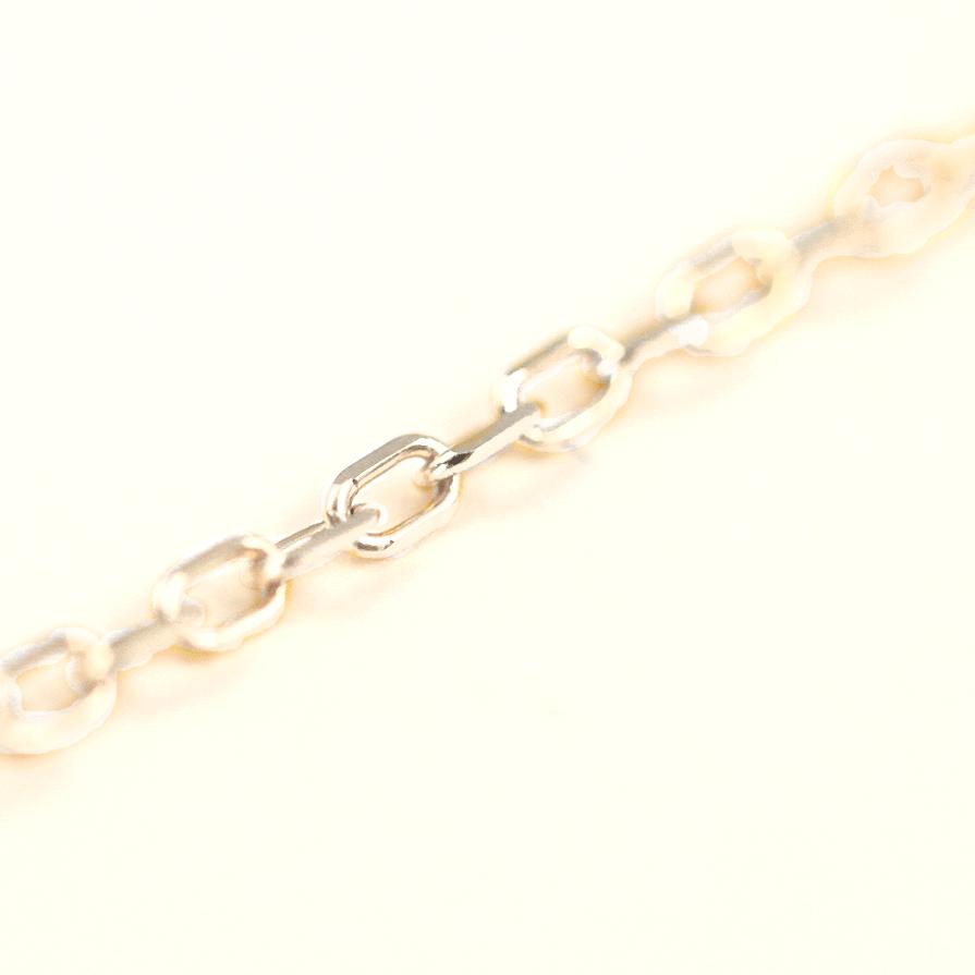 ネックレスチェーン K10 カットアズキチェーン チェーン あずき 小豆
