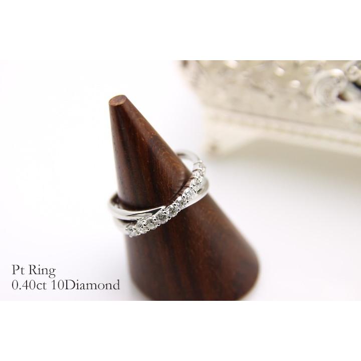 ダイヤモンド リング レディーPt900 0.40ct ダイヤモンドリング 指輪  