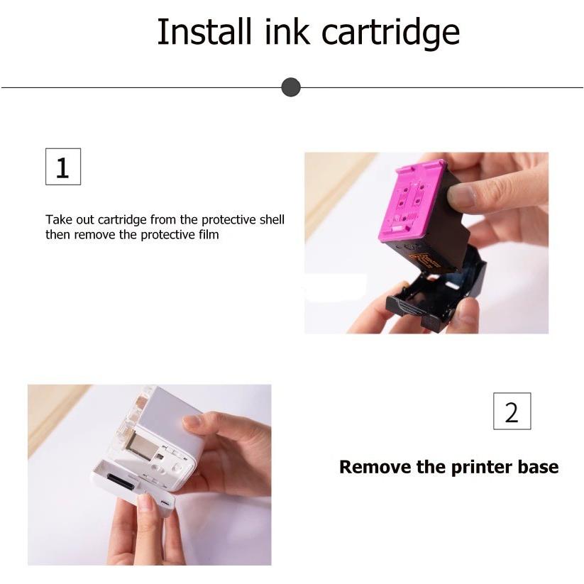 Mbrush R15 ミニプリンター カラー 印刷 タトゥー ポータブル インクジェットプリンター インクカートリッジ付き 便利グッズ バーコード アプリ Wi Fi Usb Ns Petite Corinne 通販 Yahoo ショッピング
